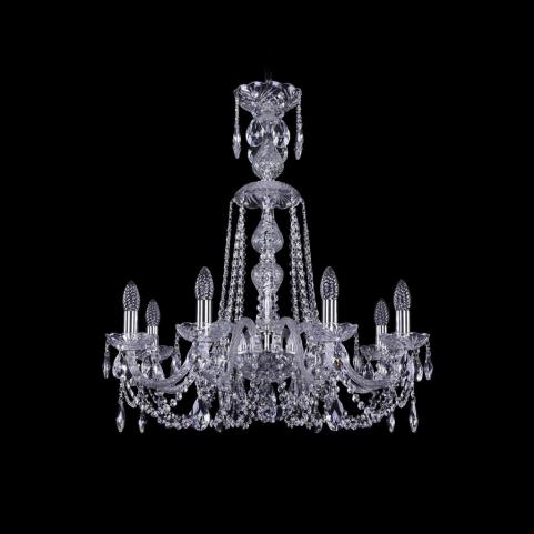 Bohemia Ivele Crystal Люстра Bohemia 1402/8/240/XL-73 Ni