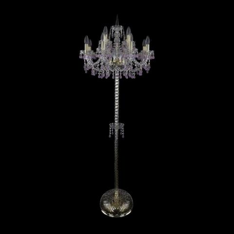 Bohemia Ivele Crystal Торшер Bohemia 1410T2/8+4/195-165 G V7010