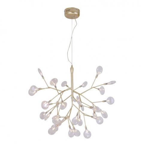 Люстра Crystal Lux EVITA SP36 GOLD/TRANSPARENT