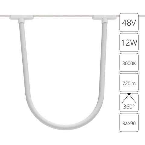 Магнитный трековый светильник Arte Lamp Rapid 3000К A1167PL-1WH