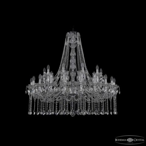 Люстра Bohemia Ivele Crystal  1413/20+10/400/h-109 Ni