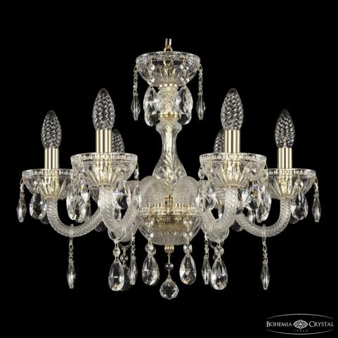 Люстра Bohemia Ivele Crystal  5417/6/165 G Clear/M-1G