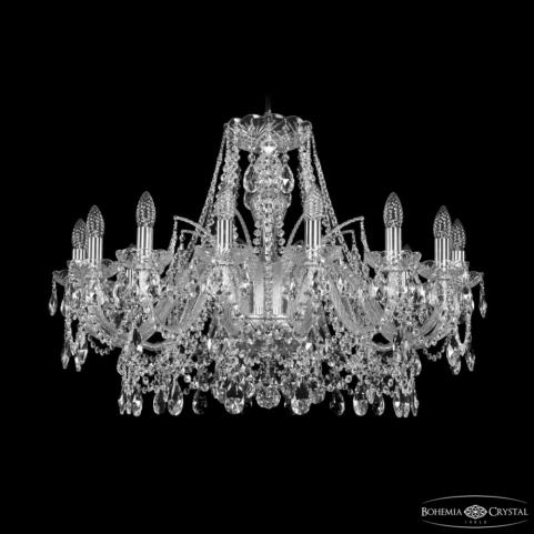Люстра Bohemia Ivele Crystal  1411/16/300 Ni