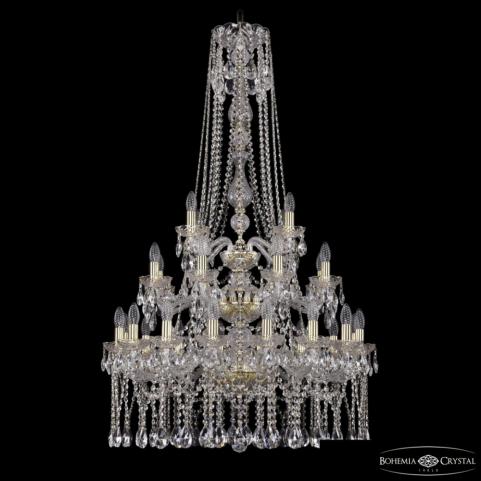 Люстра Bohemia Ivele Crystal 1413/16+8+4/300/h-134/3d G