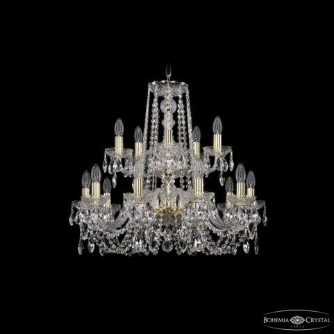 Люстра Bohemia Ivele Crystal 1402/10+5/240/2d G