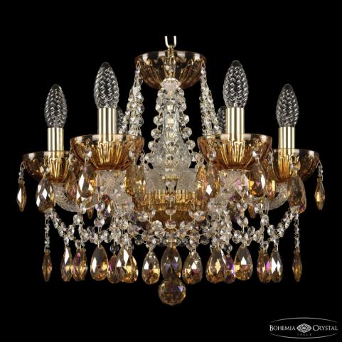 Люстра Bohemia Ivele Crystal 5413/6/141 G Amber/M-1H K777