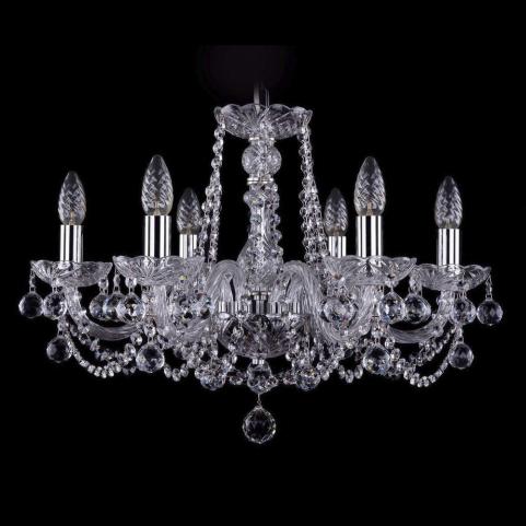 Bohemia Ivele Crystal Люстра Bohemia 1402/6/195 Ni Balls
