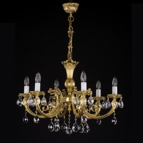 Люстра Art Glass ANASTASIA VI. WHITE GOLD CE