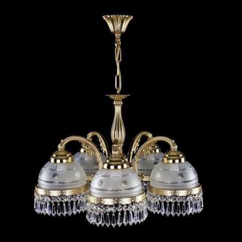Люстра Art Glass ENARETE V. BRASS ANTIQUE CE