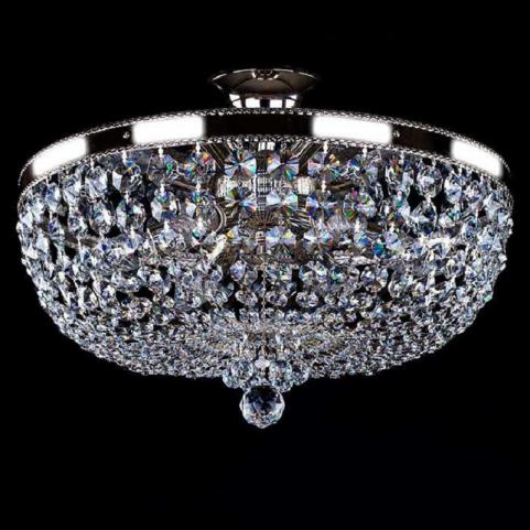 Люстра Art Glass GERTA DIA 450 LIGHT PATINA CE