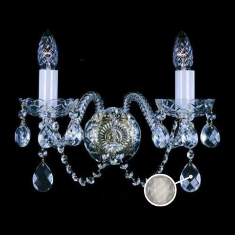 Бра Art Glass MIRKA II. FULL CUT WHITE CE