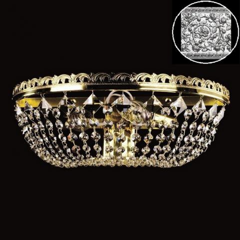 Бра Art Glass PERLA NICKEL CE