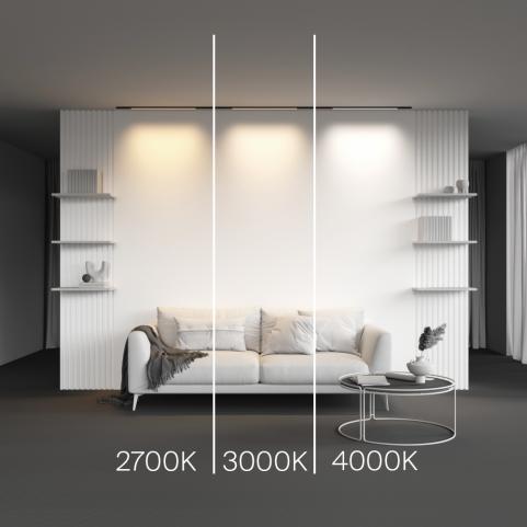 Трековый светильник Maytoni Technical Levity 3000К Basis TR190-1-10W3K-B
