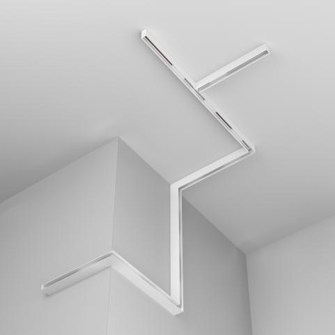 Шинопровод Maytoni Exility TRX034-412W, магнитный накладной/подвесной, белый 2м