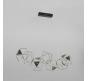 Подвесной светильник Eurosvet Uma 90368/7 черный жемчуг