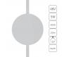 Магнитный трековый светильник Arte Lamp Rapid 4000К A6163PL-1WH