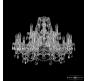 Люстра Bohemia Ivele Crystal  1411/10+5/240 Ni