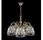 Люстра Art Glass ENARETE V. BRASS ANTIQUE CE