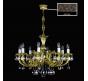 Люстра Art Glass ANASTASIA VIII. DARK PATINA CE