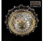 Люстра Art Glass CHARLIZE DIA 320 BRASS ANTIQUE