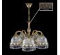 Люстра Art Glass ENARETE V. BRASS ANTIQUE CE