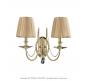 Бра Crystal Lux VICTORIA AP2 GOLD/AMBER
