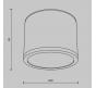Точечный светильник Maytoni Technical Ceiling Rendo C095CL-GX53-GR