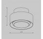 Точечный светильник Maytoni Technical Ceiling Space C092CL-GX53-B