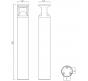 Уличный фонарь Arte Lamp Istanbul  A6471PA-1BK